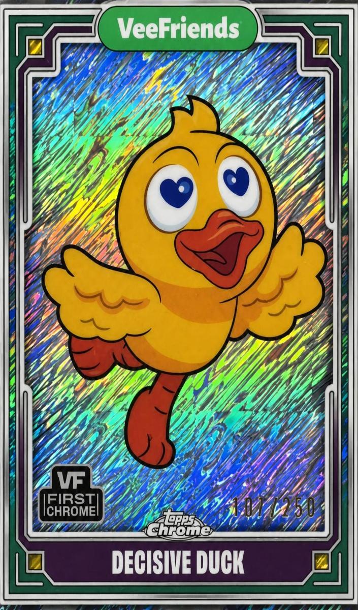 2025 Decisive Duck [Orange Sapphire] #14
