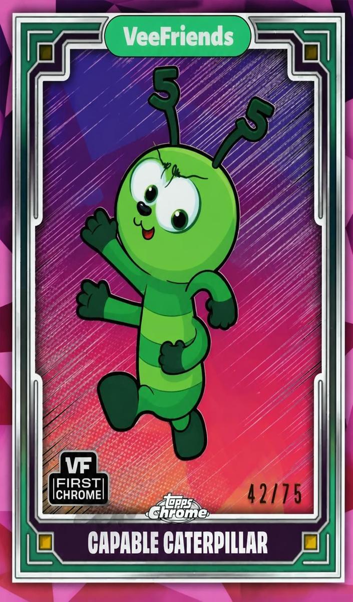 2025 Capable Caterpillar [Pink Refractor] #40