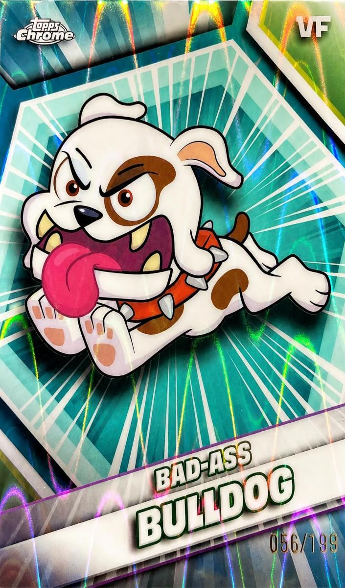 2026 Bad-Ass Bulldog [Aqua RayWave Refractor] #27