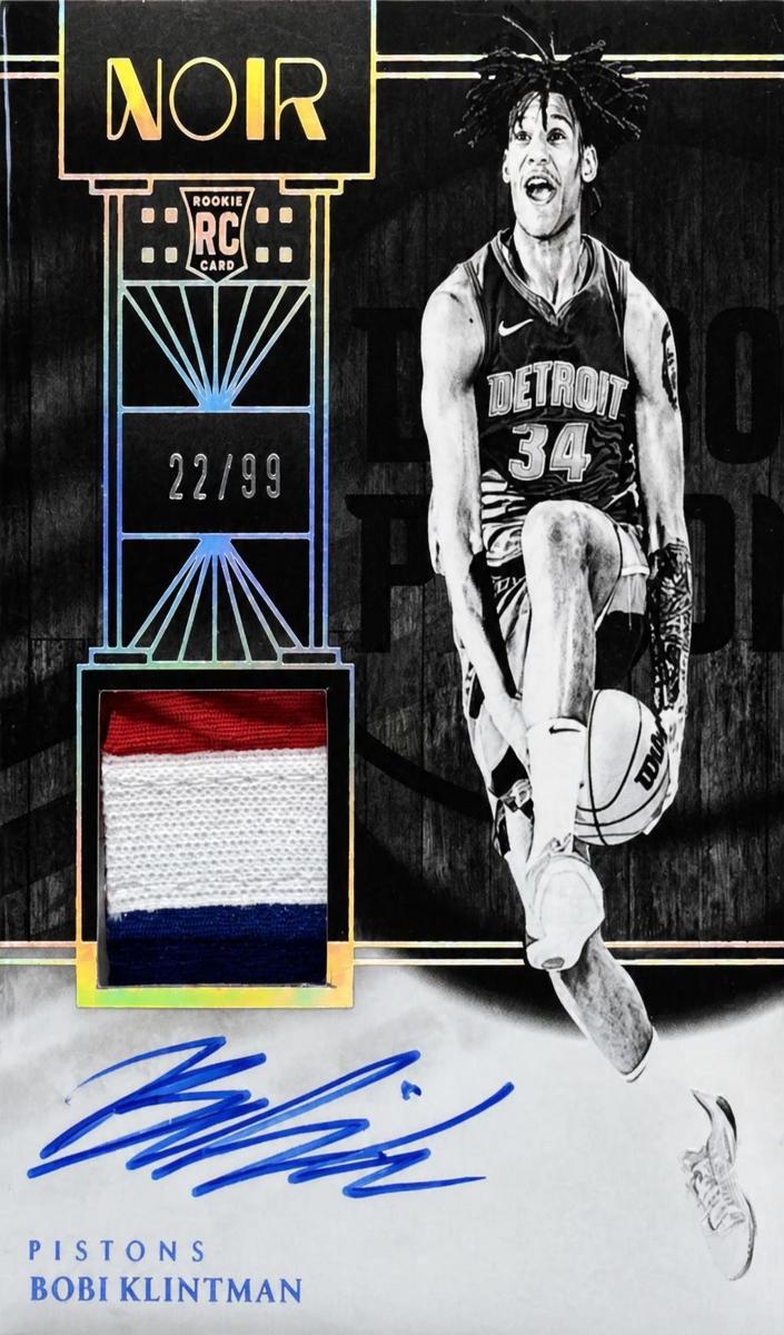 2024 Panini Noir Bobi Klintman #314 card