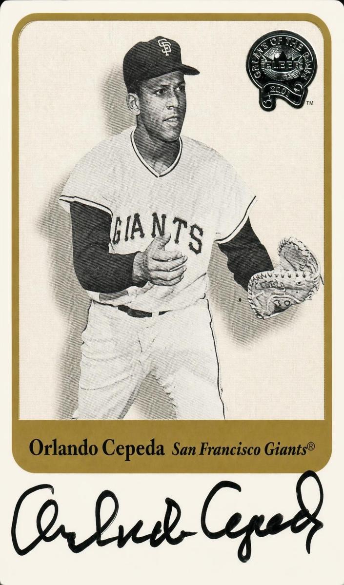 2001 Orlando Cepeda #NNO