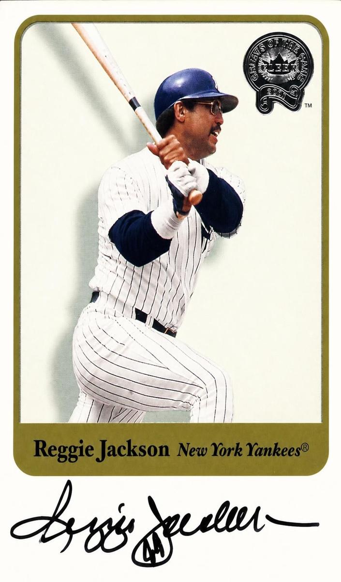 2001 Reggie Jackson #NNO