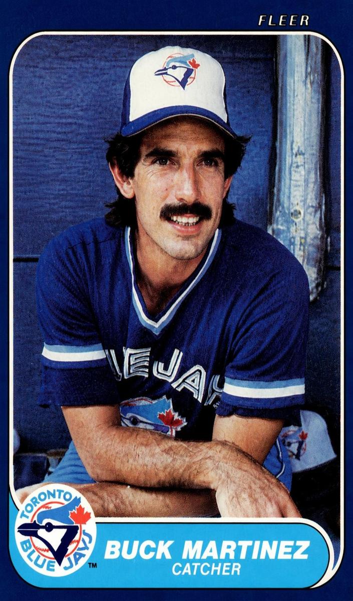 1986 Buck Martinez #66