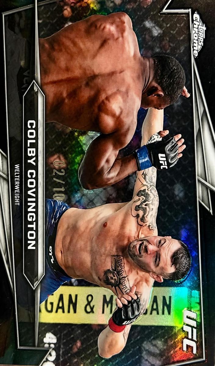 2026 Colby Covington [Black Refractor] #91