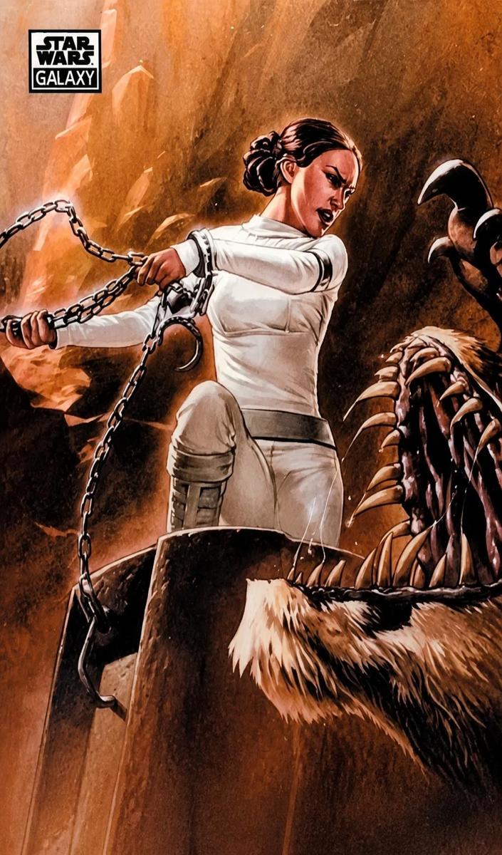 2026 Padme Amidala vs. the Nexu [Mini-Diamond Refractor] #2