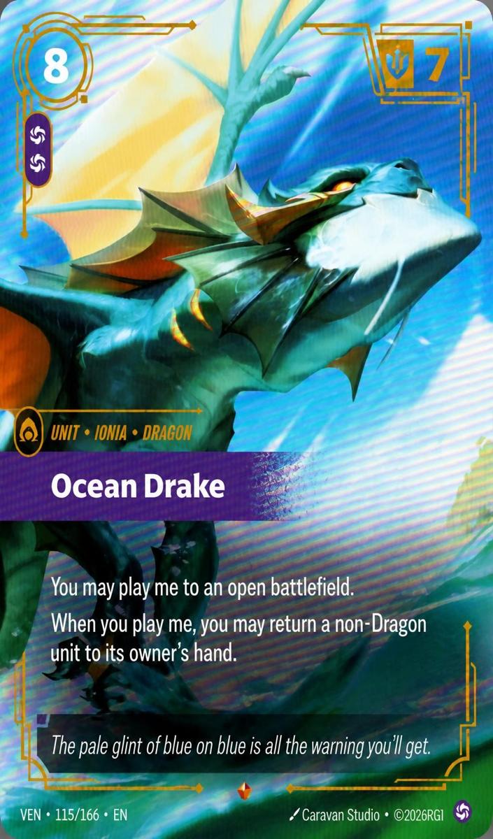 2026 Ocean Drake [Foil] #115