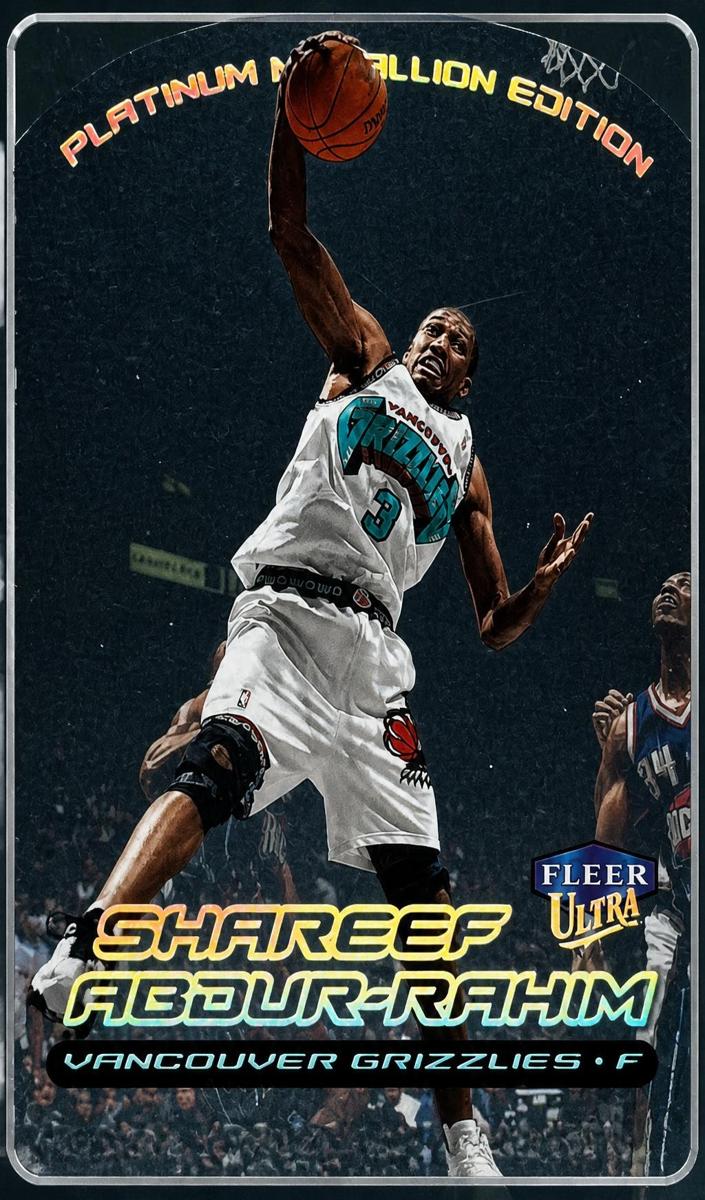 1999 Shareef Abdur-Rahim [Platinum Medallion] #88