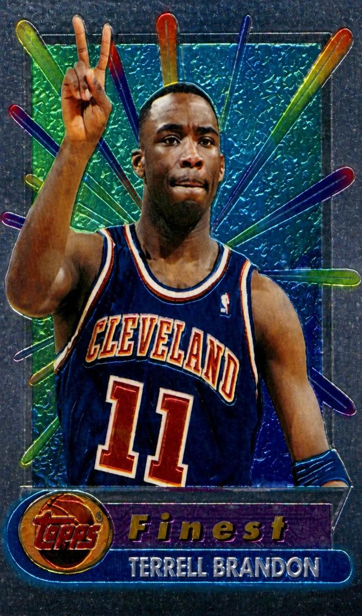 1994 Topps Finest Terrell Brandon #69 card