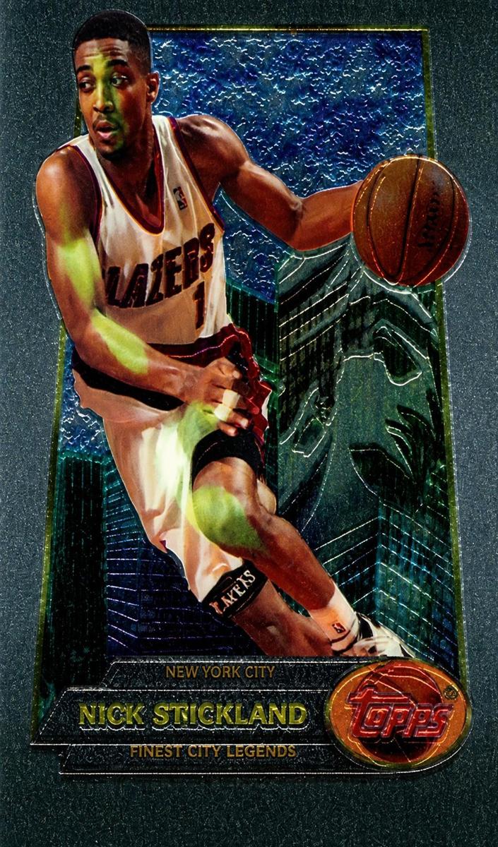 1994 Topps Finest Rod Strickland #8 card
