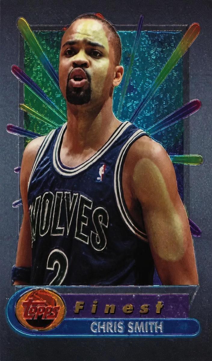1994 Topps Finest Chris Smith #45 card