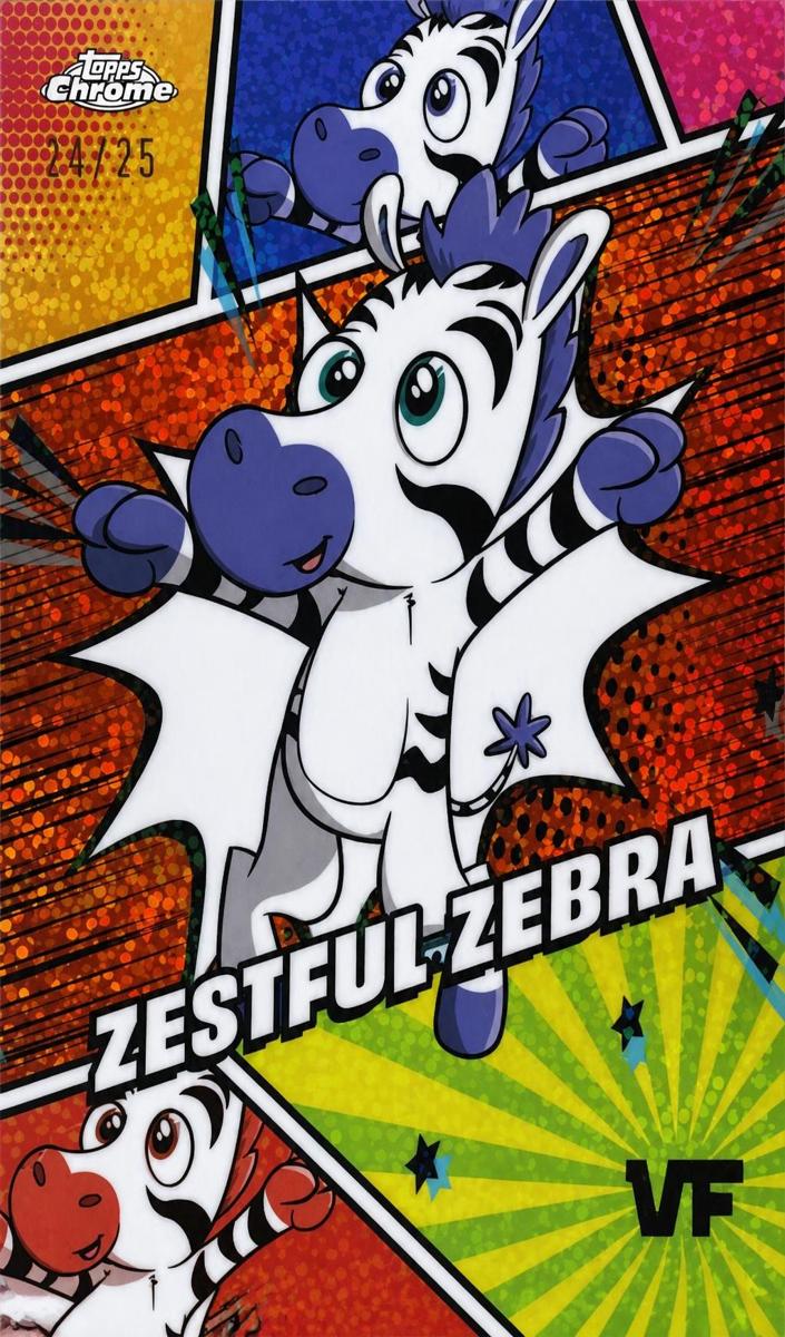 2025 Zestful Zebra [Orange Speckle] #MSS-95
