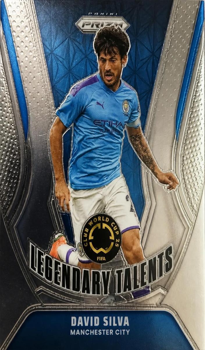 2025 Panini Prizm FIFA Club World Cup David Silva #14 card