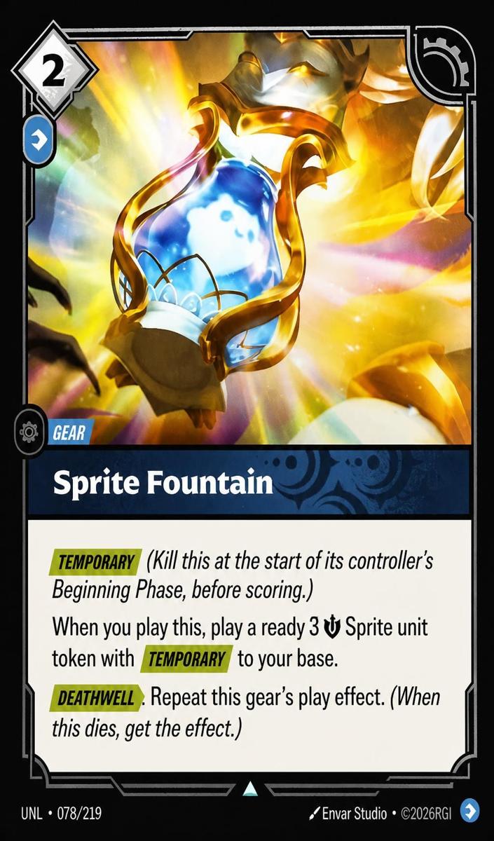 2026 Sprite Fountain [Foil] #78