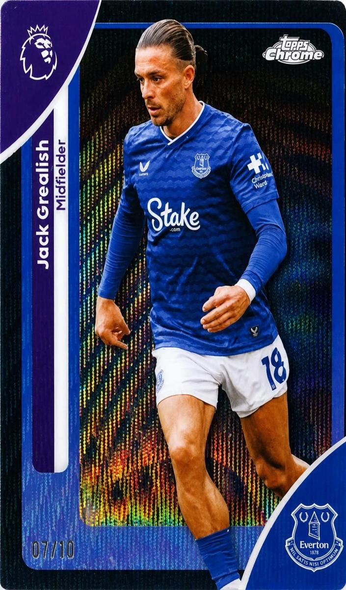 2026 Jack Grealish [Black Wave Refractor] #87