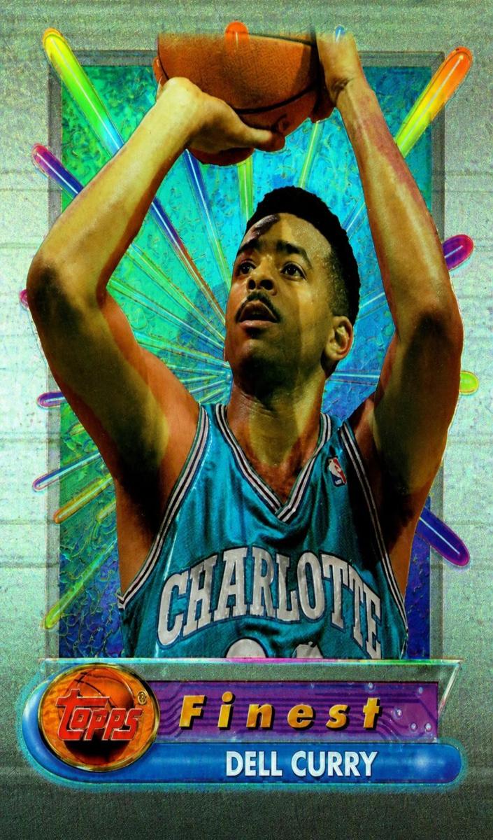 1994 Finest Dell Curry #16 card