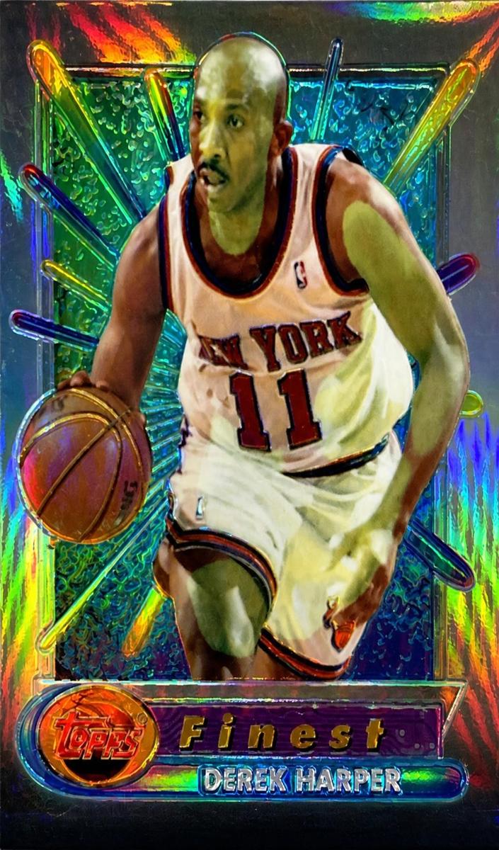 1994 Derek Harper [Refractor with Coating] #11