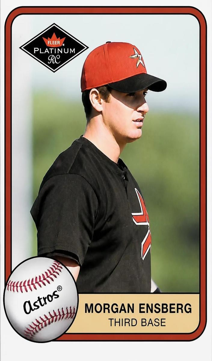2001 Fleer Platinum Morgan Ensberg #538 card