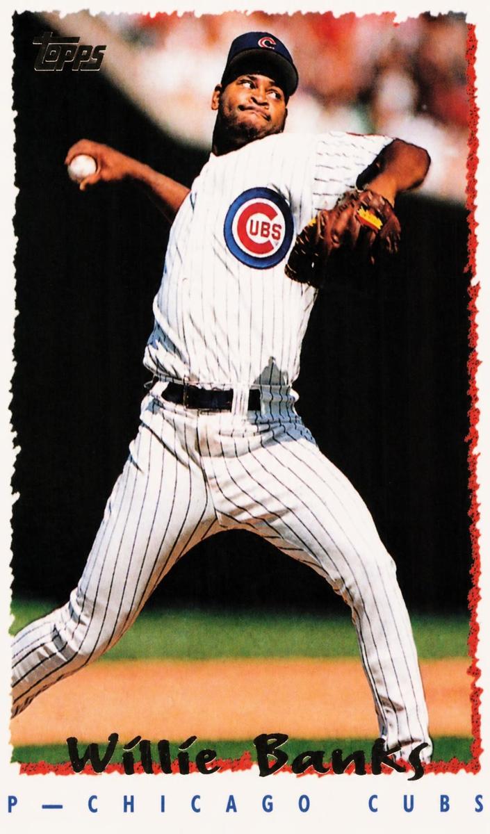 1995 Topps Willie Banks #470 card