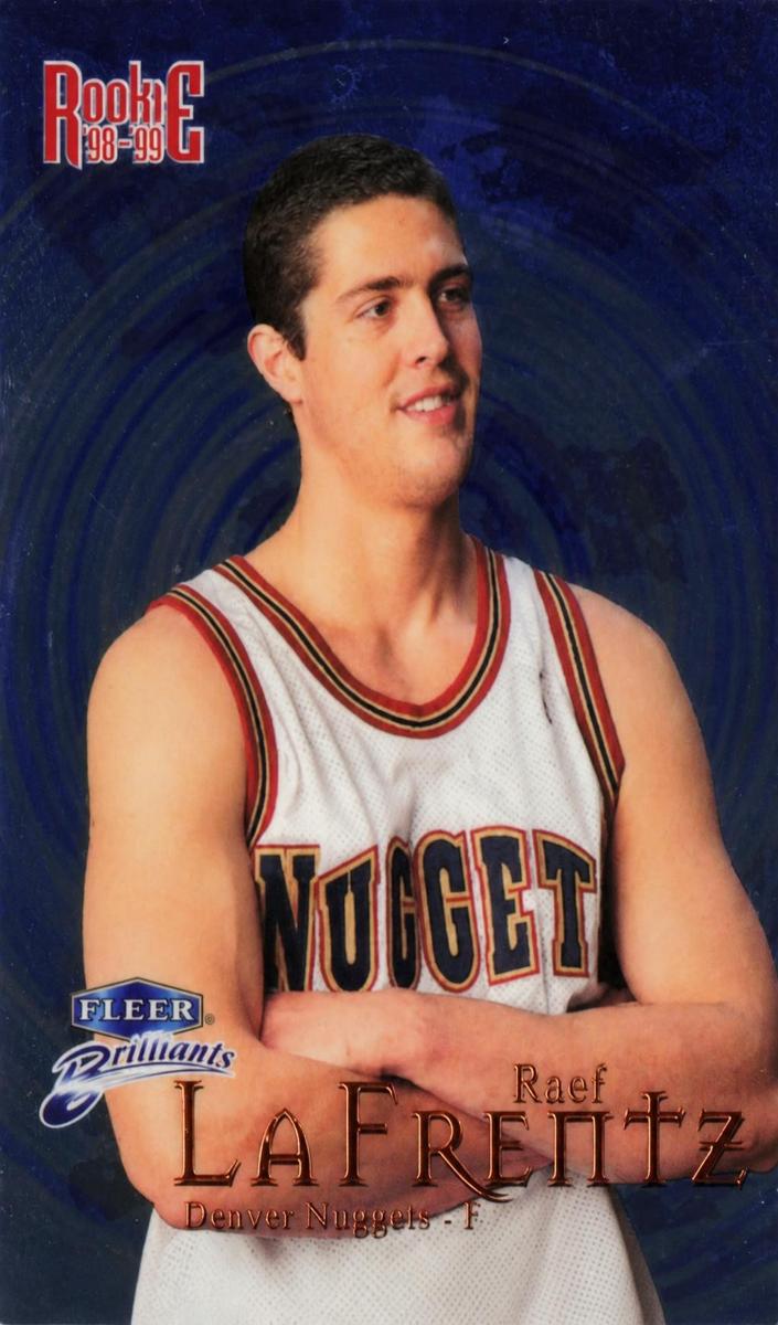 1998 Raef LaFrentz [24kt Gold] #103
