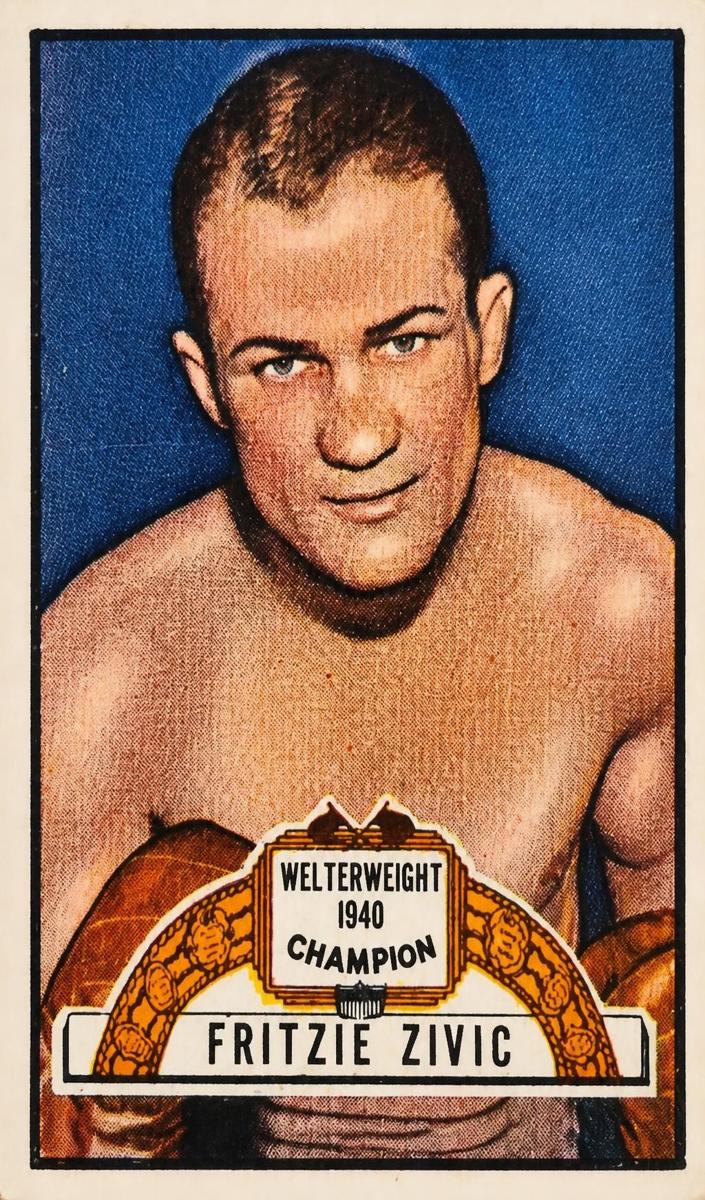 1951 Fritzie Zivic #78