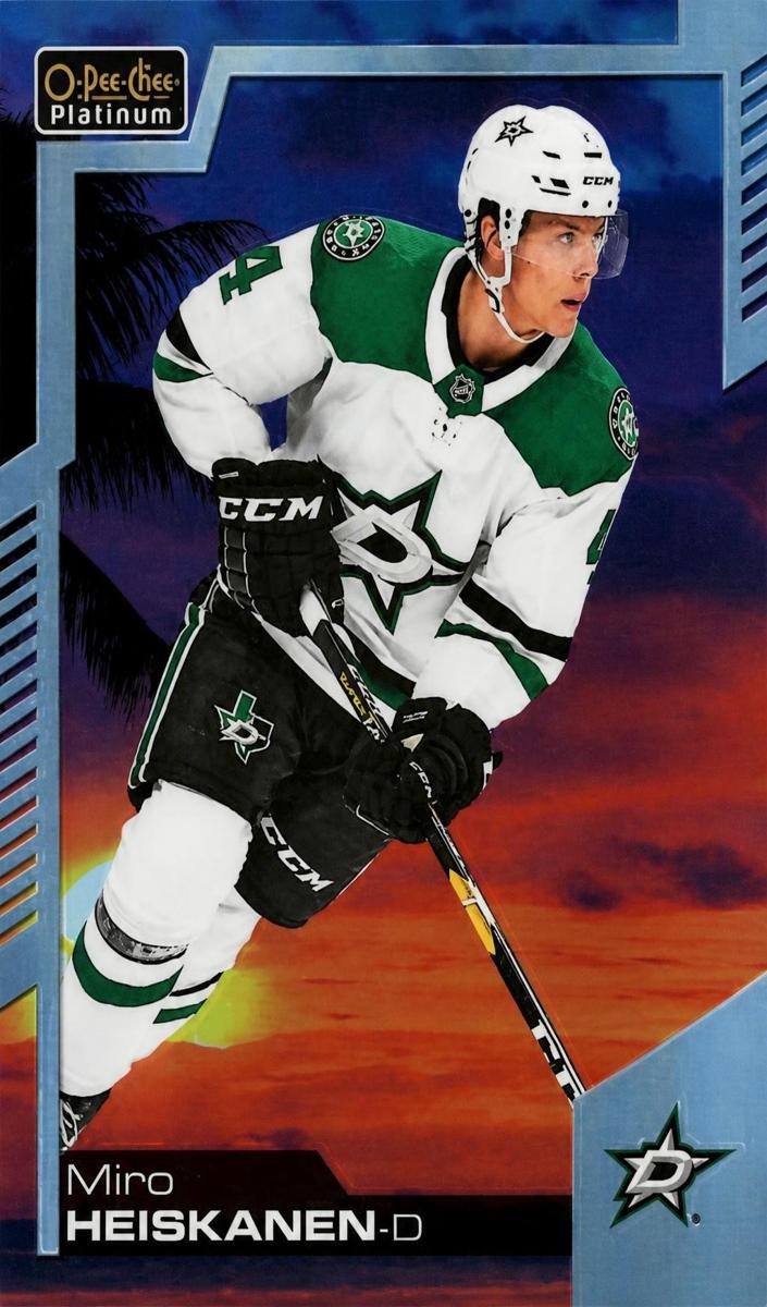 2020 O-Pee-Chee Platinum Miro Heiskanen [Sunset] #44 card