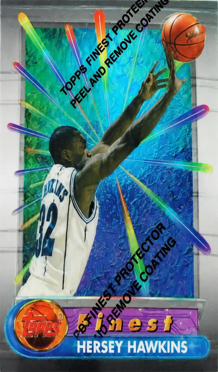 1994 Topps Finest Hersey Hawkins #302 card