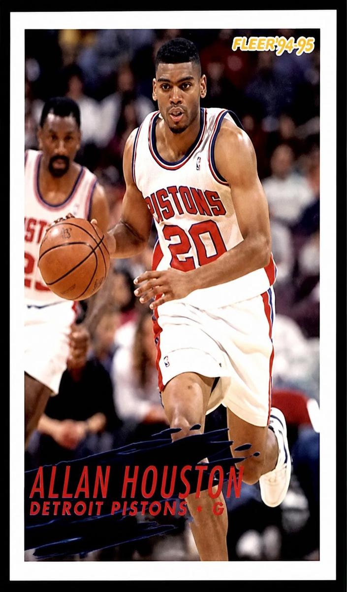 1994 Fleer Allan Houston #67 card