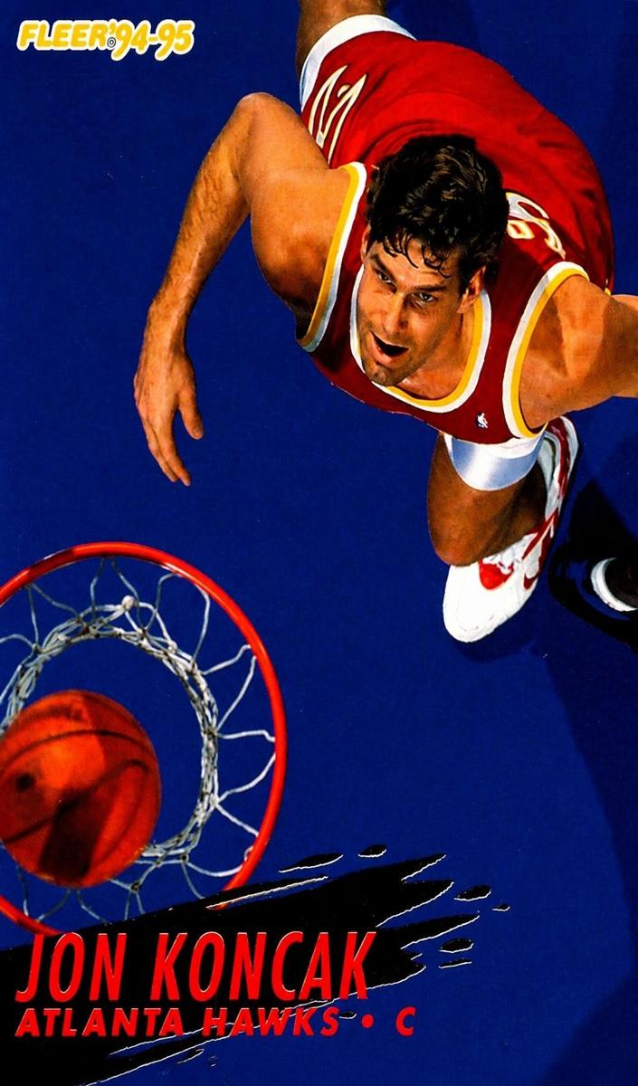 1994 Fleer Jon Koncak #6 card
