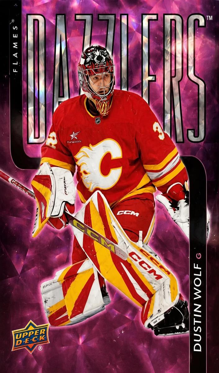2025 Upper Deck Dustin Wolf [Pink] #DZ-38 card