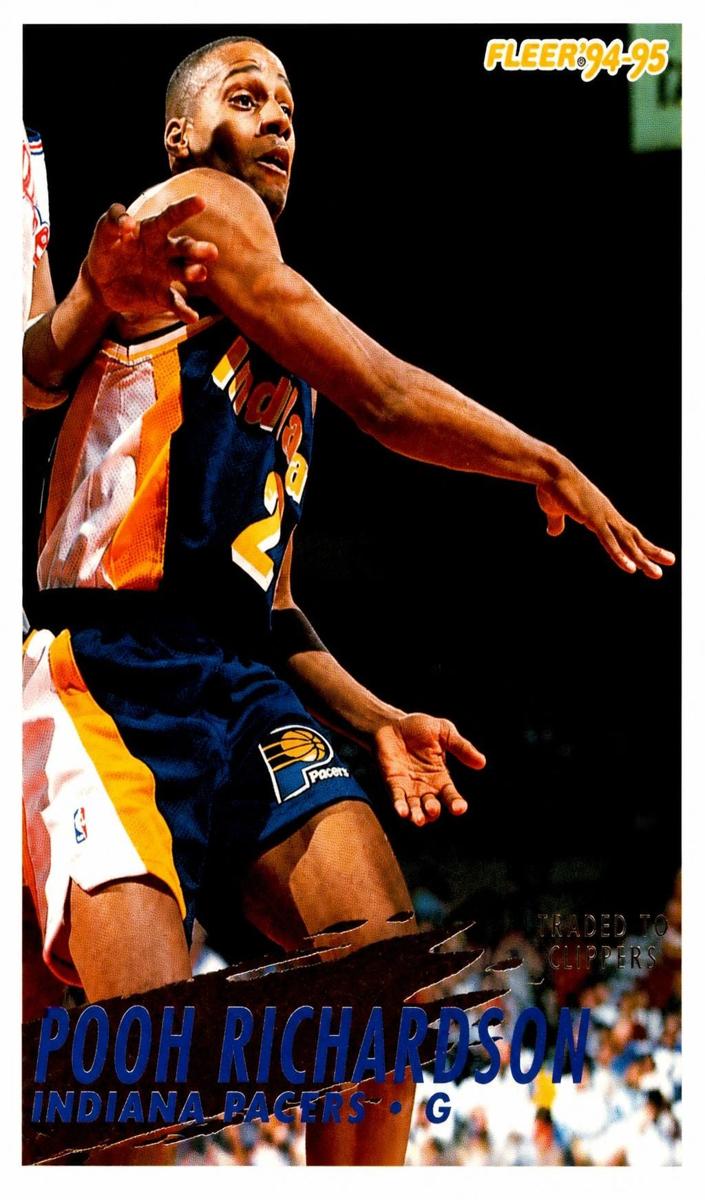 1994 Fleer Pooh Richardson #93 card