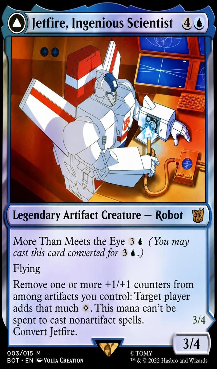 2022 Jetfire, Ingenious Scientist [Foil] #3