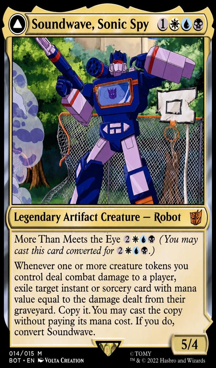 2022 Soundwave, Sonic Spy #14