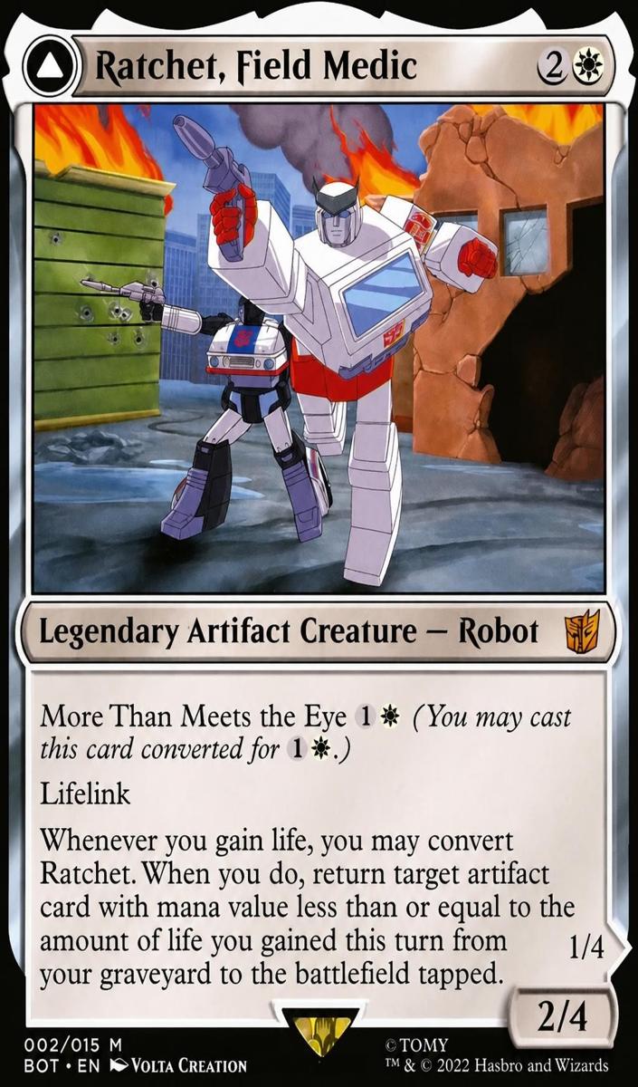 2022 Ratchet, Field Medic #2