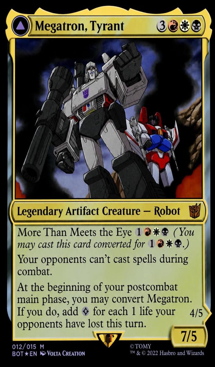 2022 Megatron, Tyrant [Foil] #12