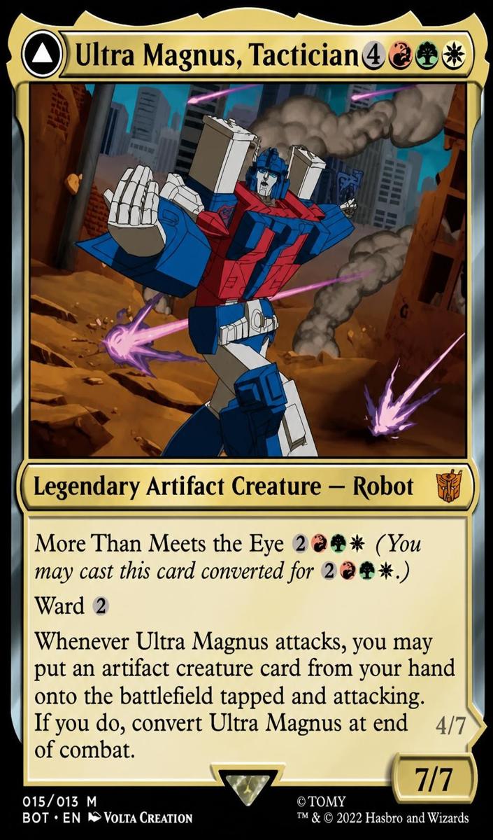 2022 Ultra Magnus, Tactician #15