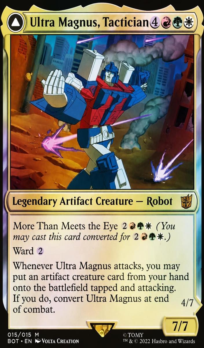 2022 Ultra Magnus, Tactician [Foil] #15
