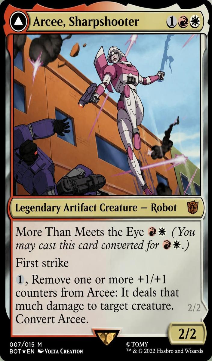 2022 Arcee, Sharpshooter [Foil] #7