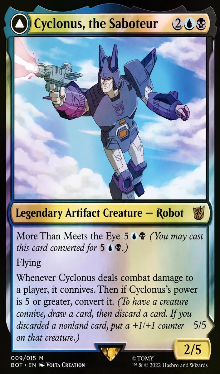 2022 Cyclonus, the Saboteur [Foil] #9