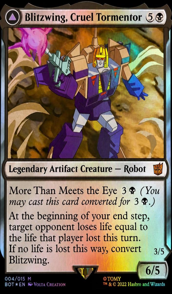 2022 Blitzwing, Cruel Tormentor [Foil] #4