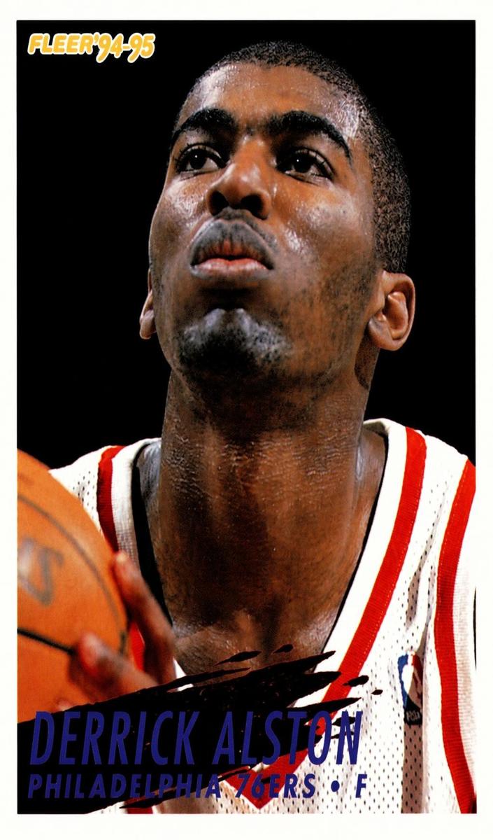 1994 Fleer Derrick Alston #342 card