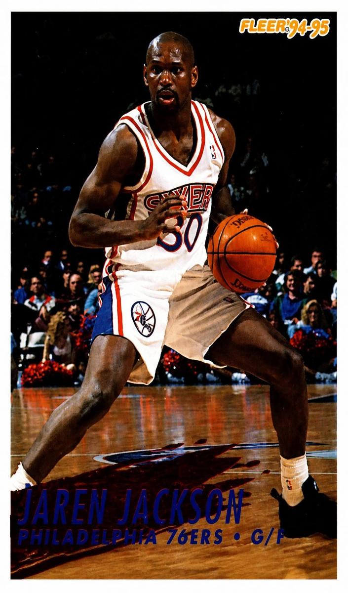 1994 Fleer Jaren Jackson #344 card