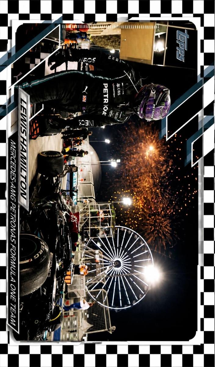 2021 Lewis Hamilton [Checker Flag] #56