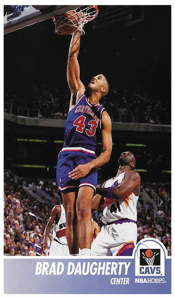 1994 Hoops Brad Daugherty #33 card
