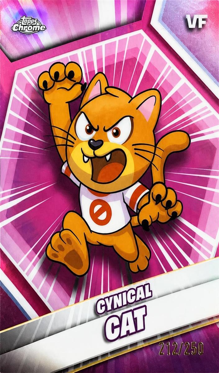 2026 Cynical Cat [Pink Refractor] #1