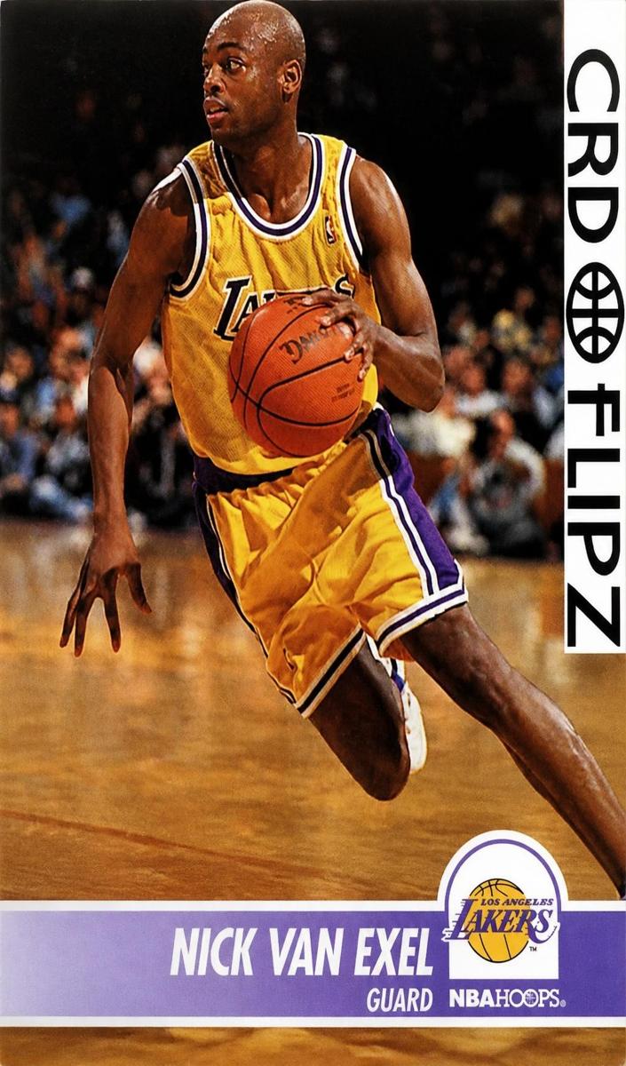 1994 Hoops Nick Van Exel #105 card