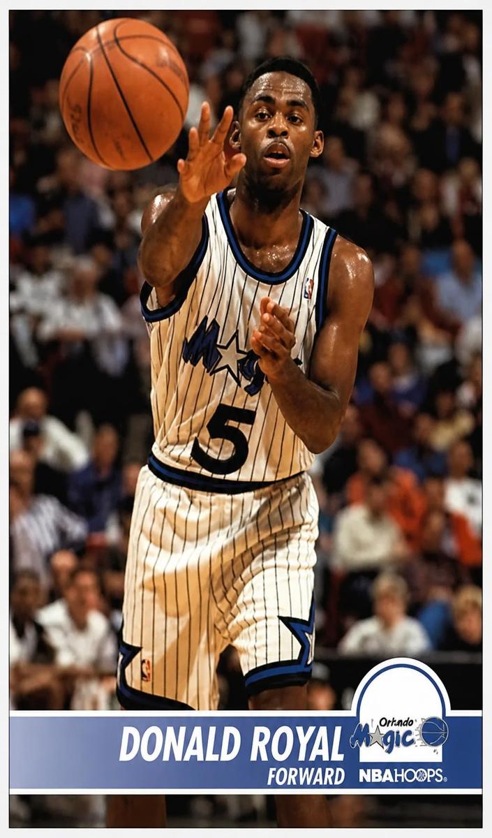 1994 Hoops Donald Royal #153 card