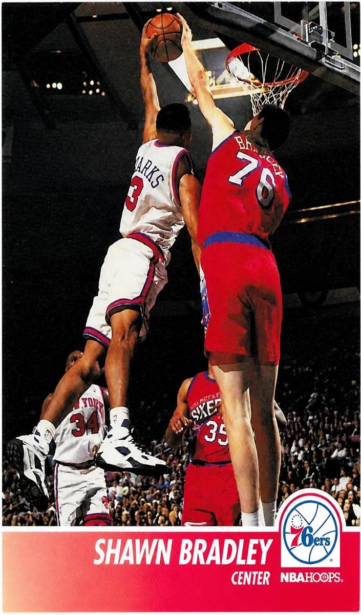 1994 Hoops Shawn Bradley #158 card
