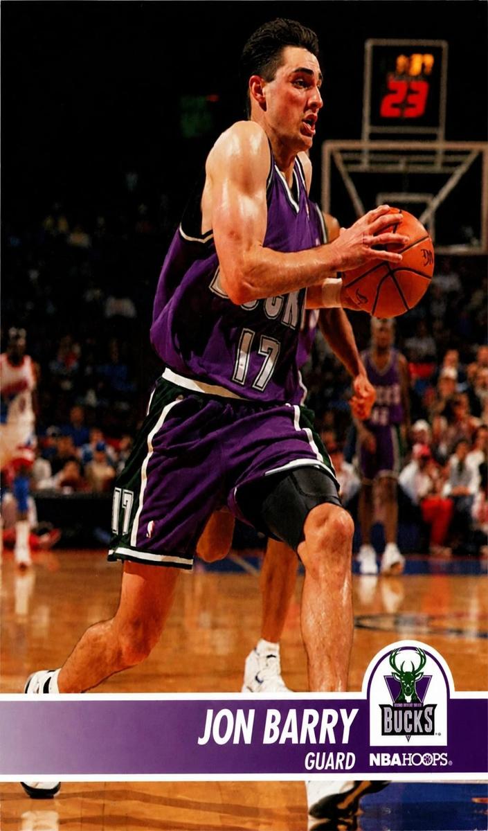 1994 Hoops Jon Barry #117 card