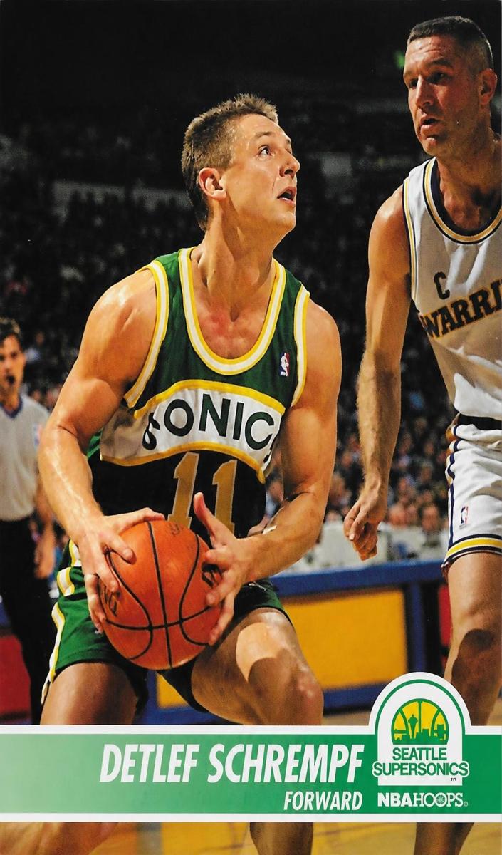 1994 Hoops Detlef Schrempf #206 card