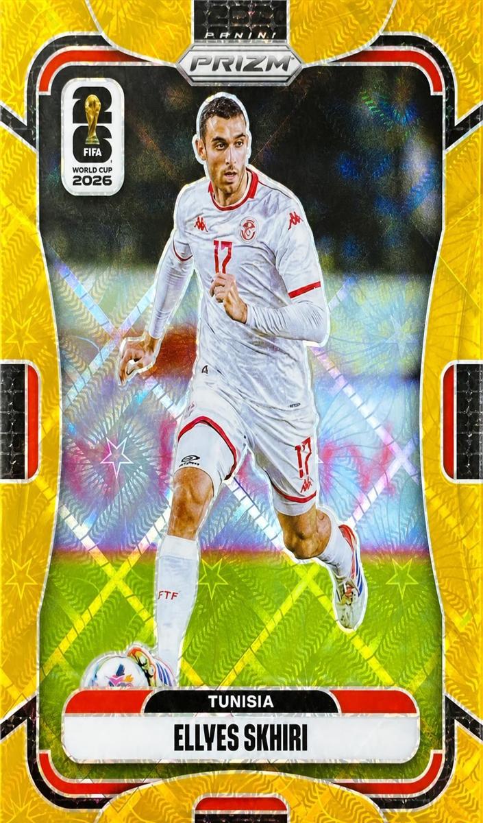 2026 Panini Prizm FIFA World Cup Ellyes Skhiri #430 card